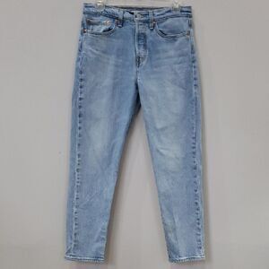 Levi's 501 Women's sz 28 Big E Wedgie Light Wash Denim